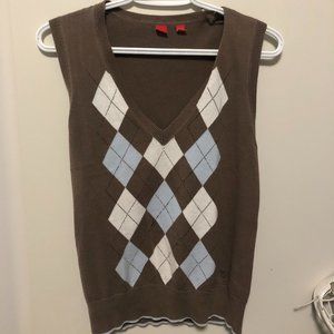 Brown Sweater Vest
